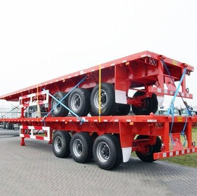 3 Ejes 4 Ejes Q345b y T700L Remolque de contenedores de acero de todo tipo de carga