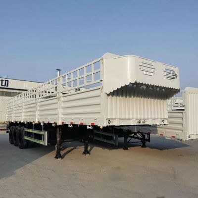 Semirremolque para el transporte de 60-100 toneladas de materiales de construcción y solicitud del cliente