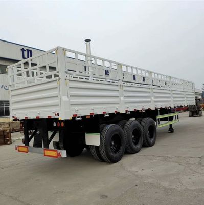 Semirremolque para el transporte de 60-100 toneladas de materiales de construcción y solicitud del cliente