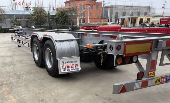 Contenedor de transporte seguro Semirremolque con bloqueo de giro y carga útil máxima 30000 kg