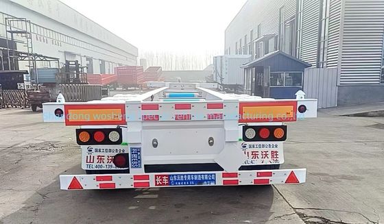Contenedor de transporte seguro Semirremolque con bloqueo de giro y carga útil máxima 30000 kg