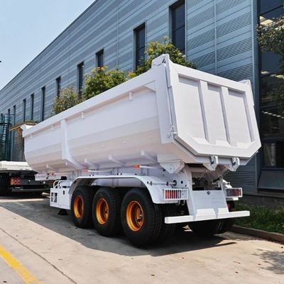 Petición del cliente 100 toneladas de remolque trasero para un transporte duradero y seguro