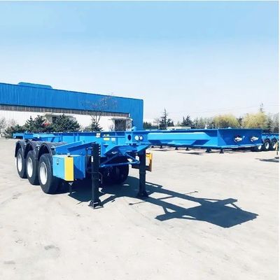 20ft 40ft 45ft 53ft Contenedor Esqueleto Semirremolque para Nigeria Camión Multifunción