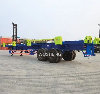 12.00R22.5/315 80R22.5/11.00R20 neumáticos 3 ejes chasis de semirremolque esquelético de 40 pies