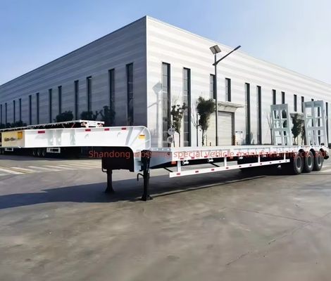 Semirremolque de baja capacidad de 60-120 toneladas con buena capacidad y 3-5 ejes
