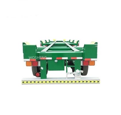 Semi remolque para transporte de contenedores de 12.38x2.48x1.55m
