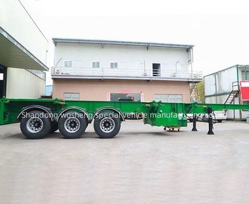 Semi remolque para transporte de contenedores de 12.38x2.48x1.55m