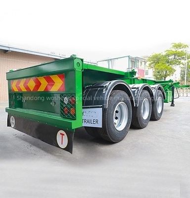 Semi remolque para transporte de contenedores de 12.38x2.48x1.55m