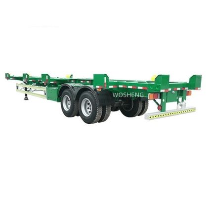 Semi remolque para transporte de contenedores de 12.38x2.48x1.55m