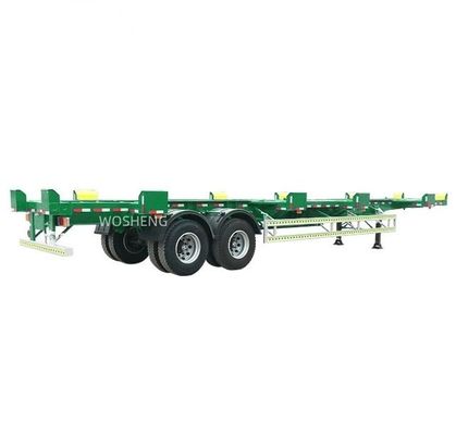 Semi remolque para transporte de contenedores de 12.38x2.48x1.55m