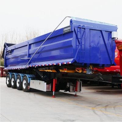 Función Transporte de mercancías Semirremolque tipo U, remolque hidráulico trasero