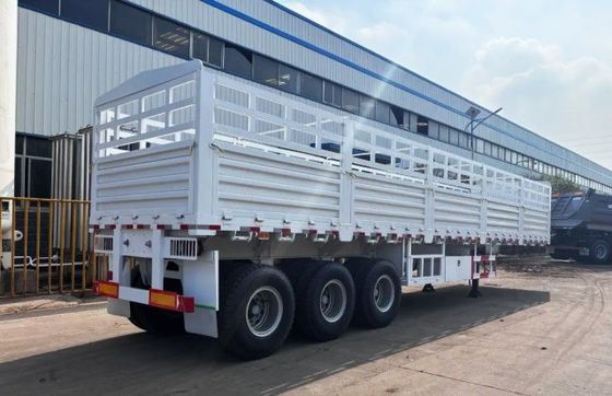 Semi-remolque personalizable para el transporte de carga a granel 30-100 toneladas