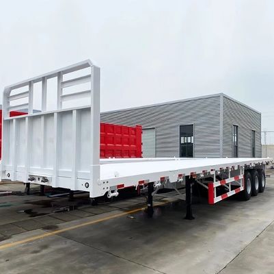 Contenedor de eje 3/4 camión de cama plana semirremolque para sistema de frenos Sistema de frenos de doble línea