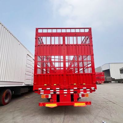 Semiremolque de 28 t de engranaje de aterrizaje pesado para el transporte instantáneo de carga animal