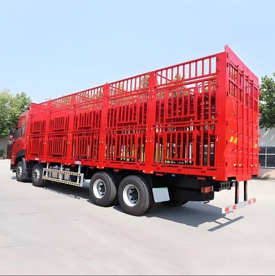 -Spot Semirremolque Ganado Ovejas Caballos Transporte Remolque de cerca de carga de alta resistencia