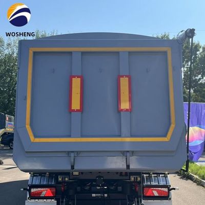 35 metros cúbicos en forma de U 60 toneladas de descarga hidráulica trasera de camión de carga pesada