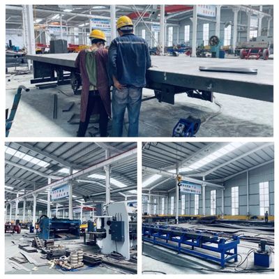 2 Ejes 20FT Cuadro de esqueleto Contenedor de transporte Semirremolque para solicitud del cliente
