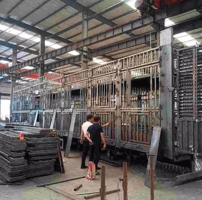 Función vegetal 3 Ejes FUWA Semi remolque de cerca alta para animales de granja de ganado