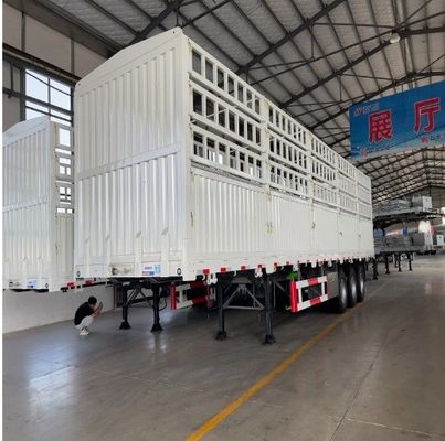 100 toneladas Capacidad máxima de cerca Semi-remolque Tractor de aterrizaje de carga pesada 28T Buen rendimiento