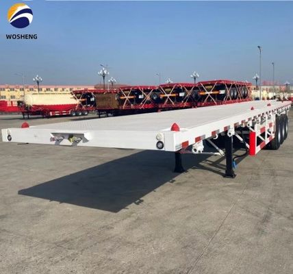Semiremolque de 4 ejes para transporte de contenedores de 20 pies 40 pies 45 pies 53 pies