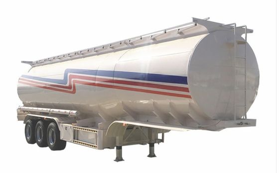 3 Ejes de acero inoxidable 50000 litros Cisterna de petróleo Semirremolque para transporte de gran volumen