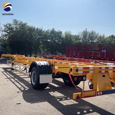 Transporte de contenedores Esqueleto Vehículo Esqueleto Semichasis para remolque de contenedores de 50 t