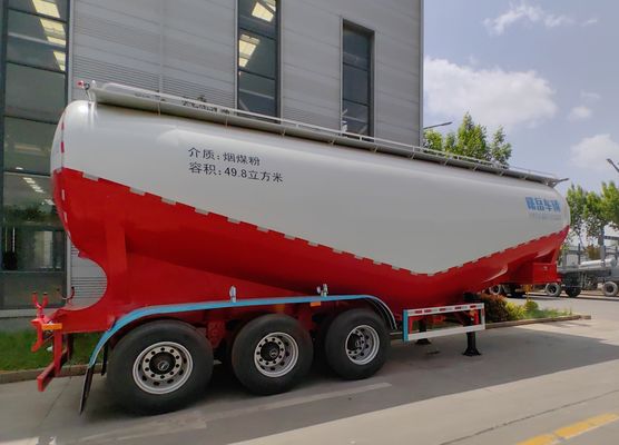 Tanque Semi remolque de aluminio a granel personalizable Cemento neumático para la función de camión
