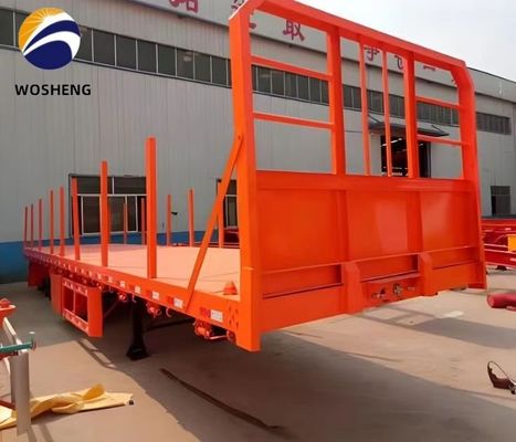Remolque de camión de 3 ejes La mejor opción para el transporte de contenedores de 20 pies y 40 pies