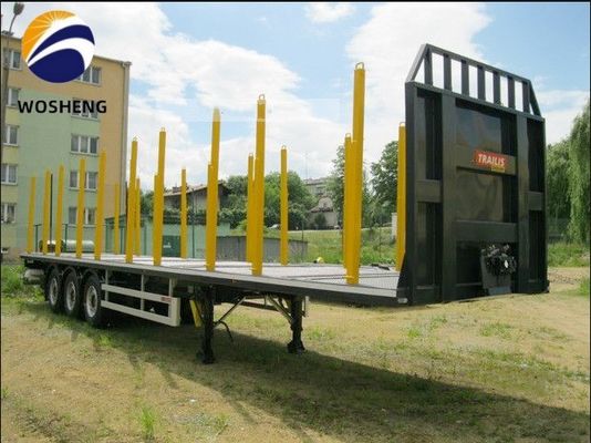 Remolque de camión de 3 ejes La mejor opción para el transporte de contenedores de 20 pies y 40 pies