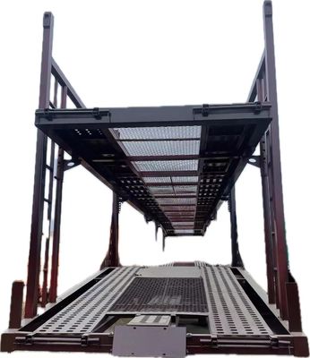 Suspensión mecánica de 2 ejes para transporte de vehículos Semirremolque para transporte de vehículos