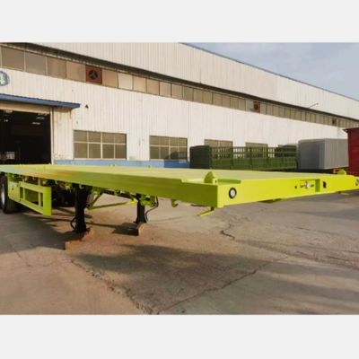 Semirremolque Q345b para el transporte de 50 a 70 toneladas de carga 12500x2500x1600-3100 mm