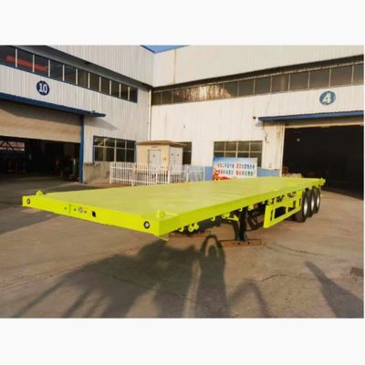 Semirremolque Q345b para el transporte de 50 a 70 toneladas de carga 12500x2500x1600-3100 mm