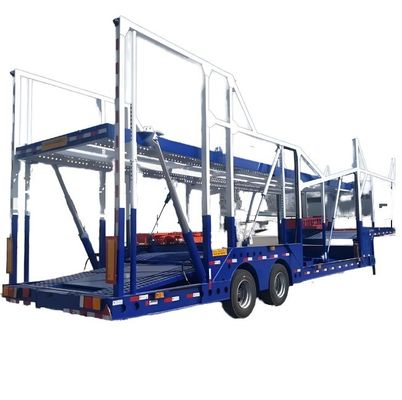 Adjustable 2/3 Ejes 16690 x 2700 x 3000 mm Transporte automático de doble piso Semi remolque