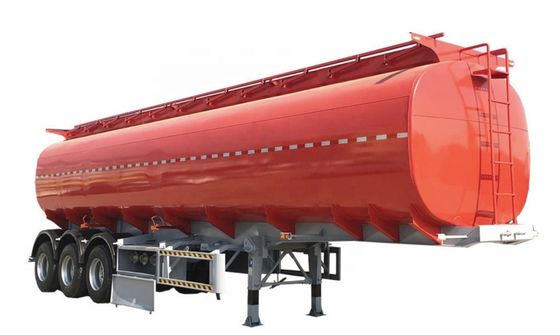 13000*2550*3780mm Carburante de acero al carbono de aislamiento Cisterna de combustible Semirremolque con neumáticos 12R22.5