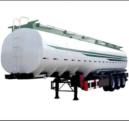 13000*2550*3780mm Carburante de acero al carbono de aislamiento Cisterna de combustible Semirremolque con neumáticos 12R22.5