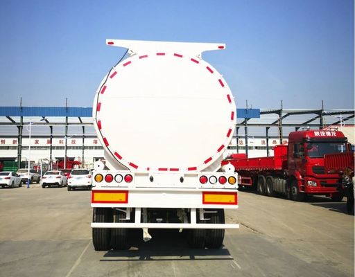 Cisterna de varios tipos 30000-50000 litros Cisterna de aleación de aluminio Semi remolque para versátil