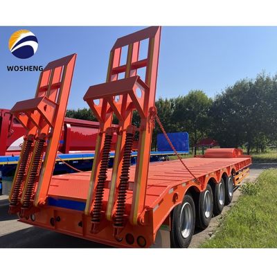 Semi remolque de baja altura para cargas pesadas