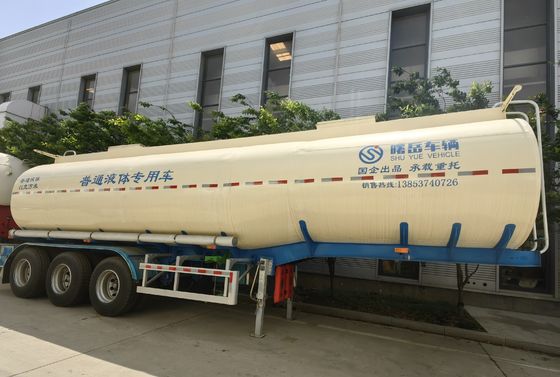 Recarga de tanques de acero inoxidable de aleación de aluminio carga útil máxima 30000 kg para el transporte de líquidos