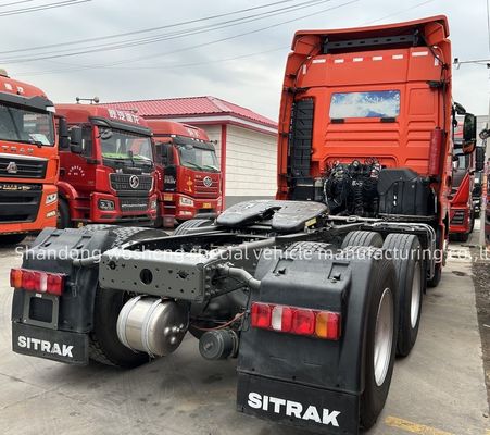 SINOTRUK Usado SITRAK G7 480hp AMT caja de cambios 6x4 tipo freno de disco 10 ruedas camión cabeza tractor remolque