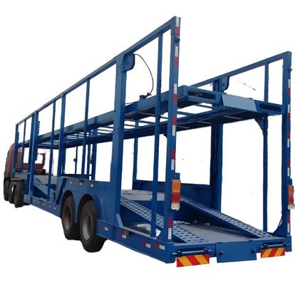 Certificado OTTC 2/3 Eje Automóvil de doble piso de transporte Semirremolque Carga de pago 6-10 coches