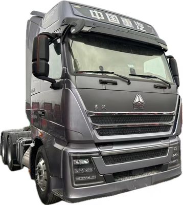 Sinotruk de acero Usado 6x4 Dirección izquierda Howo 371 375 Tractor camión diesel combustible manual Motor Weichai