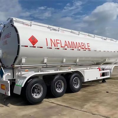 45 CBM Fuel Tank Trailer para el transporte de combustible y agua Camión de camión de WOSHENG