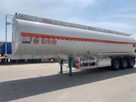 45 CBM Fuel Tank Trailer para el transporte de combustible y agua Camión de camión de WOSHENG