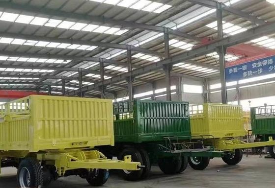 500mm Q345 Barras de carbono de acero de tira de cerca Full trailer con 3 ejes 40-100 toneladas de capacidad