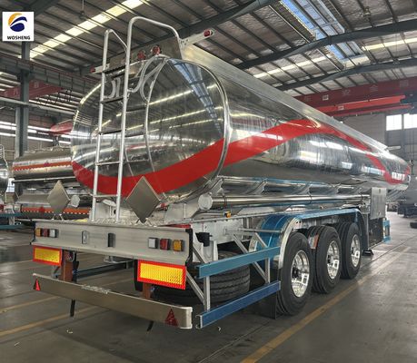 diseño 15000L 60000L 2/3/4 ejes aceite de combustible gasolina/queroseno/tanque de diésel semirremolque