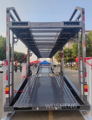 6-10 Unidades de doble piso de automóvil de transporte de camión de remolque Mejor opción para el transporte de automóviles