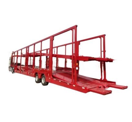 Semiremolque para transporte de vehículos con suspensión mecánica de 2 ejes