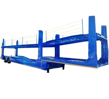 Remolque de transporte de automóviles de dos pisos para transporte de automóviles Semirremolque producido por Wosheng