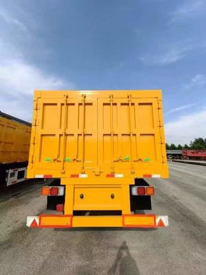 WOSHENG 2 Ejes Transporte de carga Remolque completo con barra de tiro y solicitud del cliente