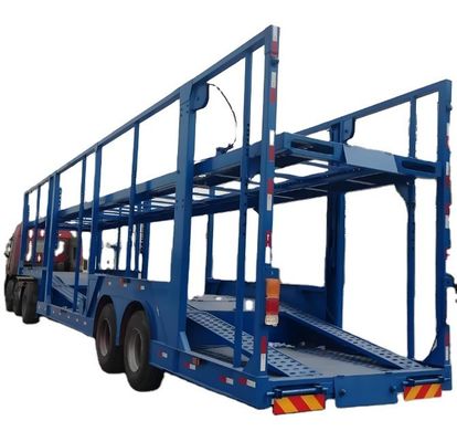 Top Popular 2-3 Eje 8-10 Ubicación Transporte de automóviles Semirremolque con carga útil máxima 60000 kg